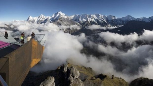 Skyline Walk, Zdroj: www.schilthorn.ch Hlavní foto článku